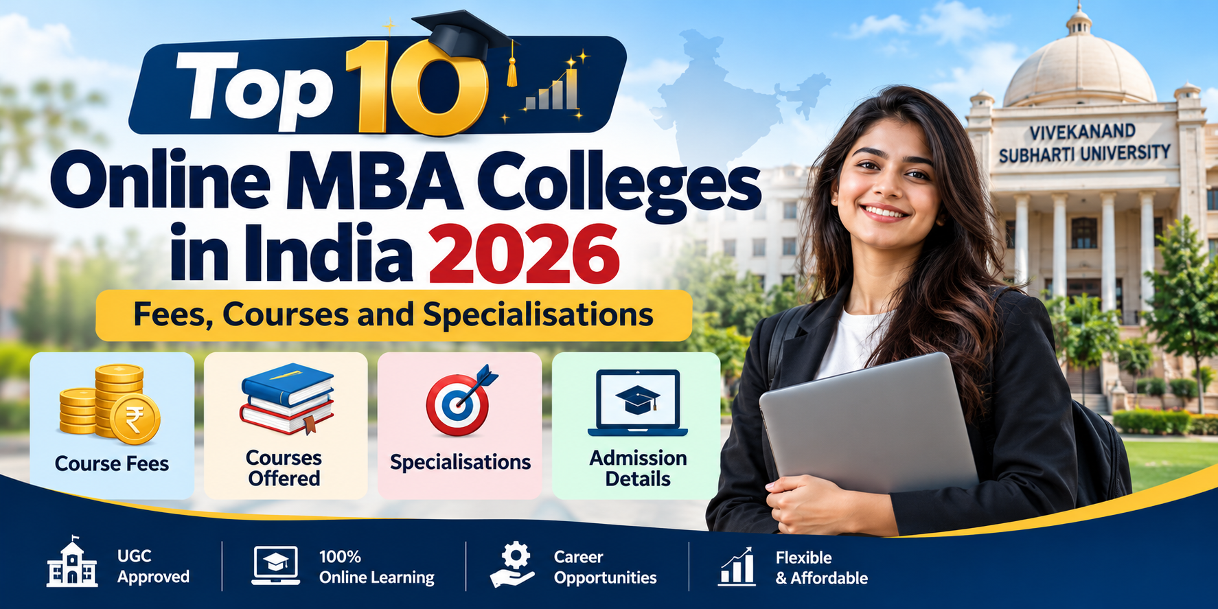 top Online MBA College in india 2026